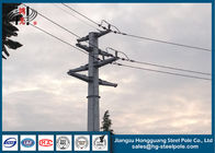 Transmission de courant électrique Polonais de service en acier avec forme conique/ronde/polygonale